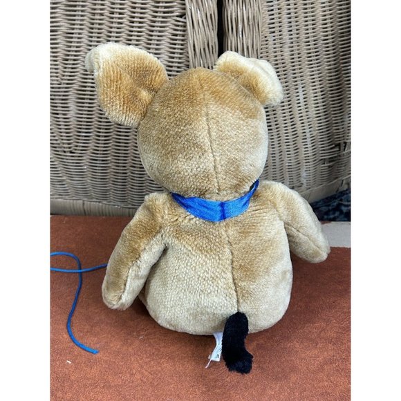 plush brown dog with black eye New Concepts Hong Kong scrappy Vintage - Picture 3 of 11